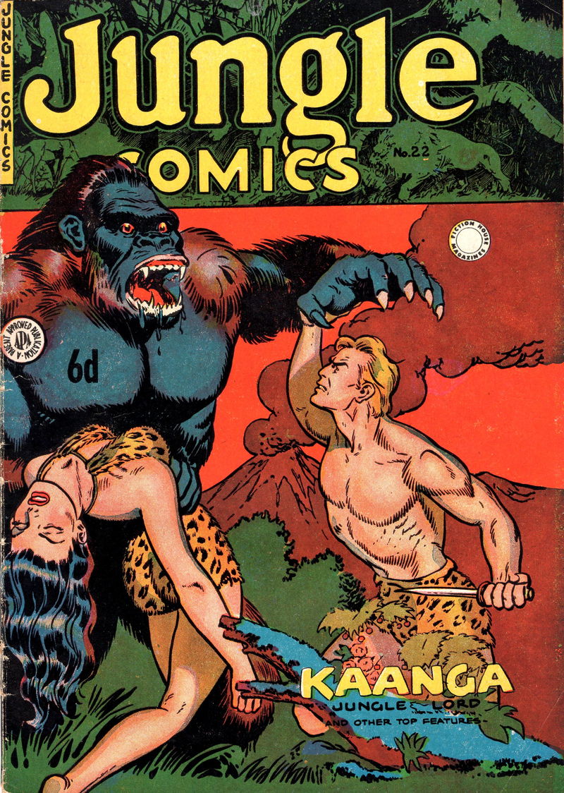 Jungle Comics (HJ Edwards, 1951? series) #22 (July 1952)