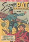 Sergeant Pat of the Radio-Patrol (Atlas, 1948 series) #48 [December 1955?]