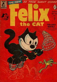 Felix the Cat (Junior Readers, 1956 series) #1 August 1956