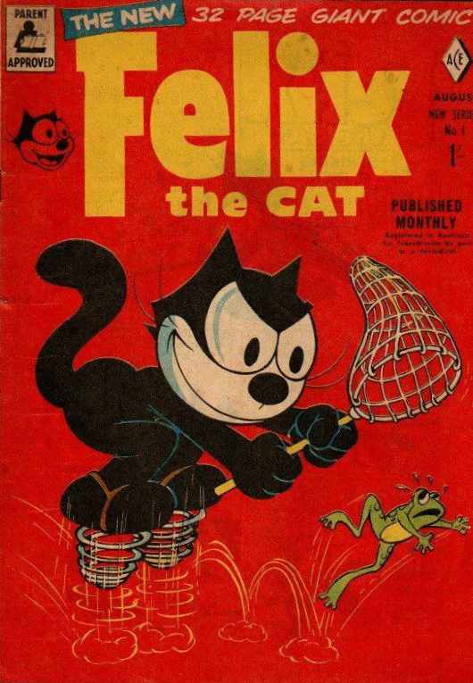 Felix the Cat (Junior Readers, 1956 series) #1 (August 1956)