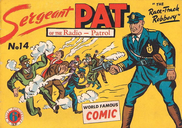 Sergeant Pat of the Radio-Patrol (Atlas, 1948 series) #14 ([1950?])