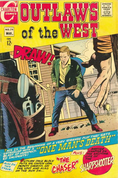 Outlaws of the West (Charlton, 1957 series) #74 (March 1969)
