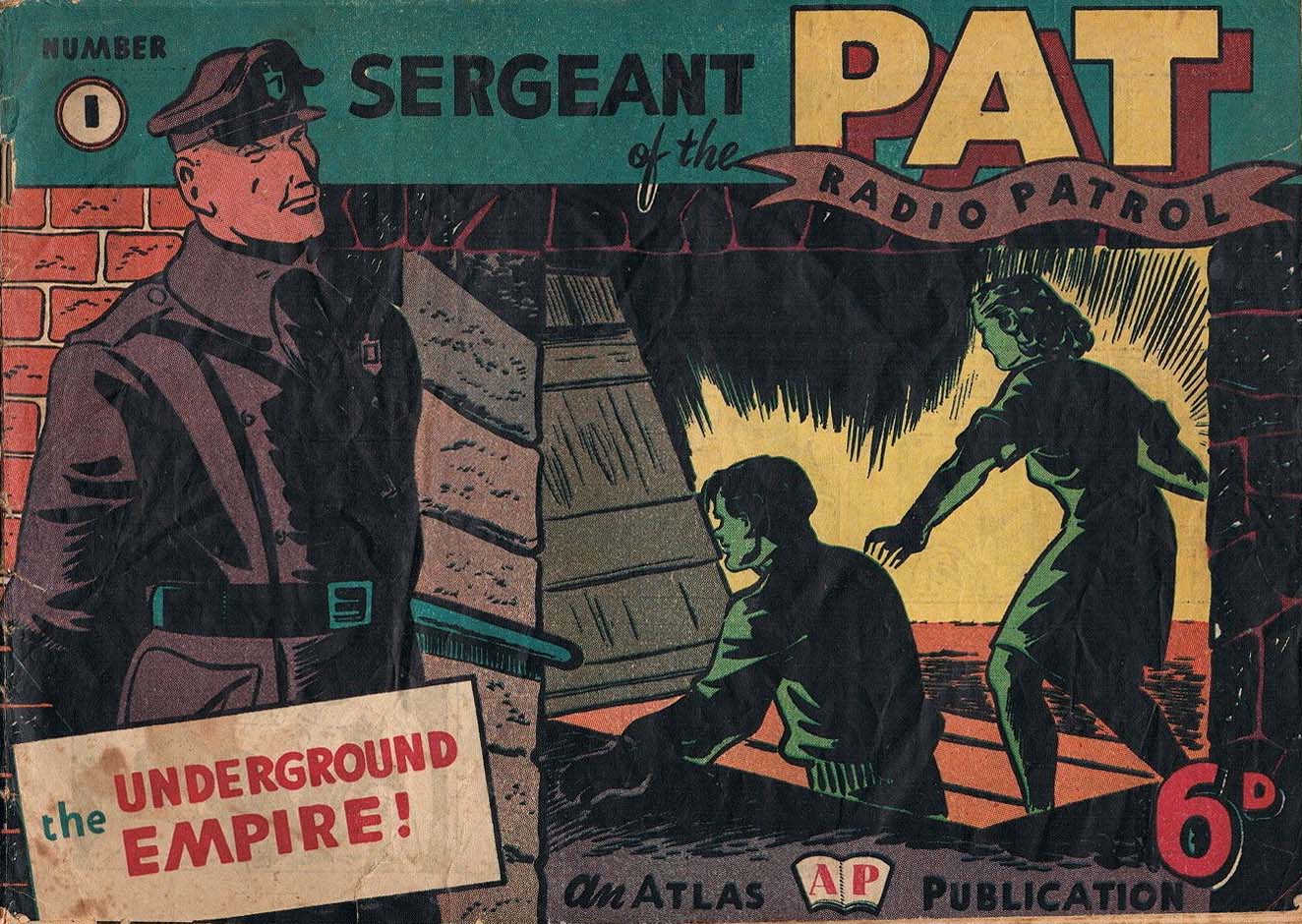 Sergeant Pat of the Radio-Patrol (Atlas, 1948 series) #1 ([November 1950?])
