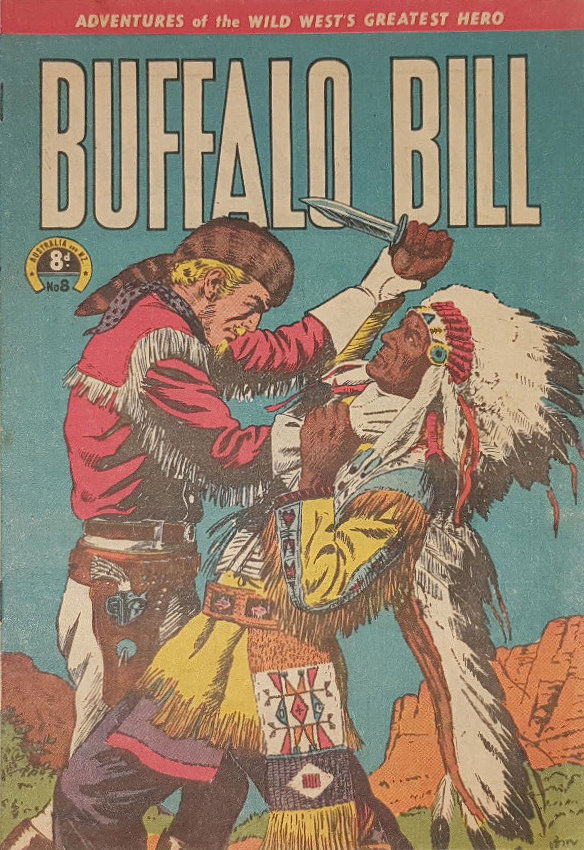 Buffalo Bill (AGP, 1951? series) #8 ([September 1951?])