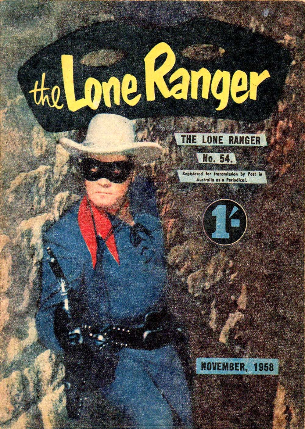 The Lone Ranger (Shakespeare Head, 1954 series) #54 (November 1958)
