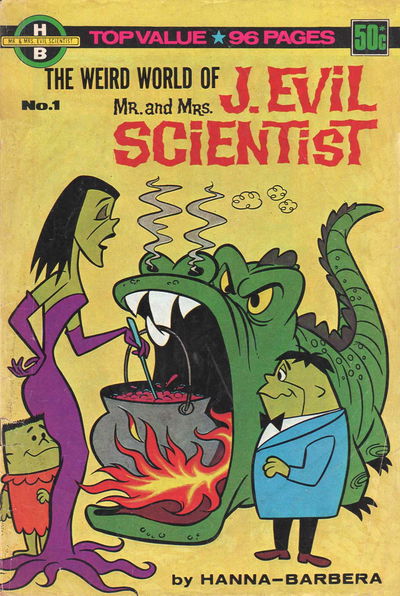 Mr. and Mrs. J. Evil Scientist (Murray, 1979 series) #1 — The Weird World of Mr. and Mrs. J. Evil Scientist [1979?]