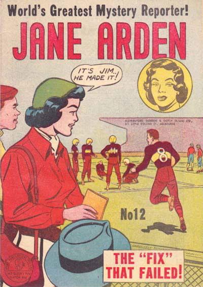 Jane Arden (Atlas, 1954 series) #12 [September 1955?]