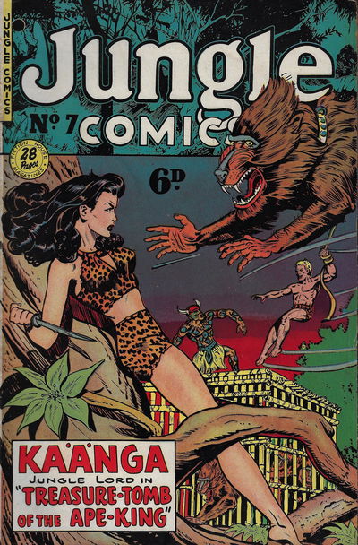 Jungle Comics (HJ Edwards, 1950? series) #7 [April 1951?]