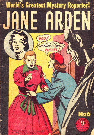 Jane Arden (Atlas, 1954 series) #6 [March 1955?]