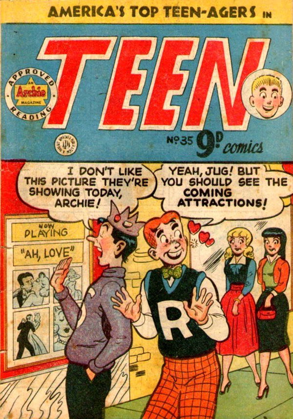 Teen Comics (HJ Edwards, 1952 series) #35 ([April 1955?])