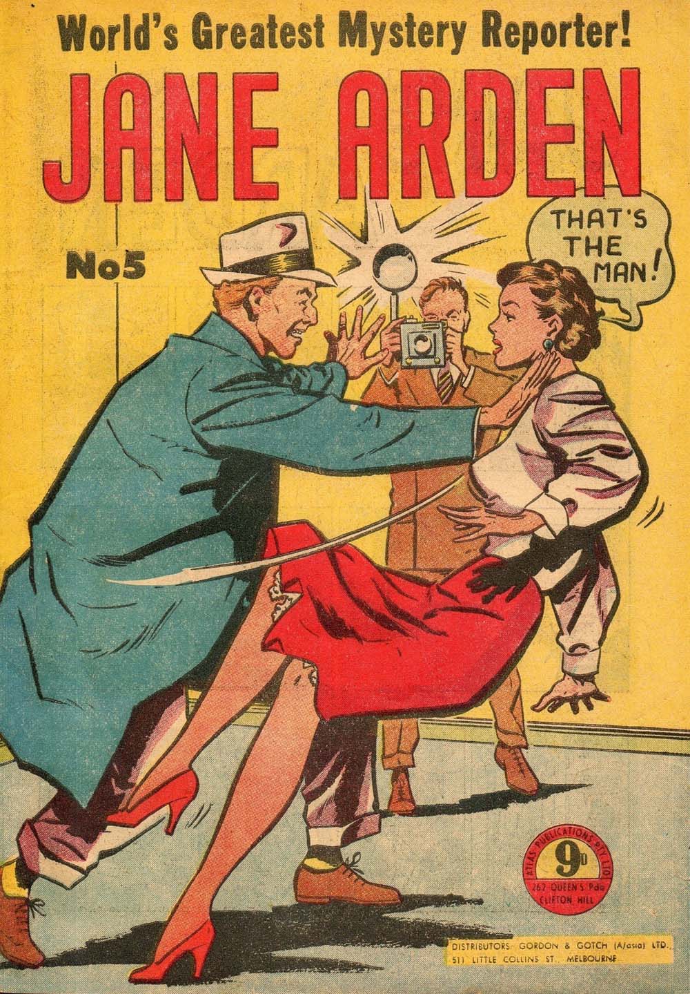 Jane Arden (Atlas, 1954 series) #5 ([February 1955?])