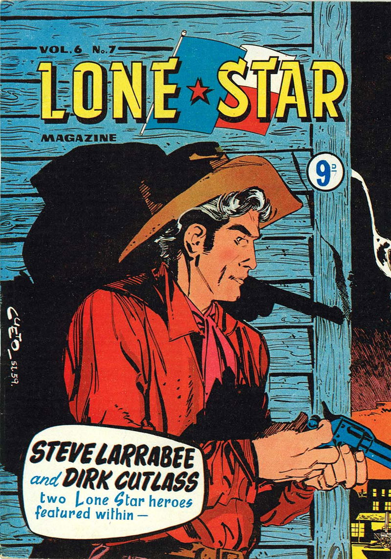 Lone Star (Atlas Publishing, 1956 series) v6#7 (August 1960)