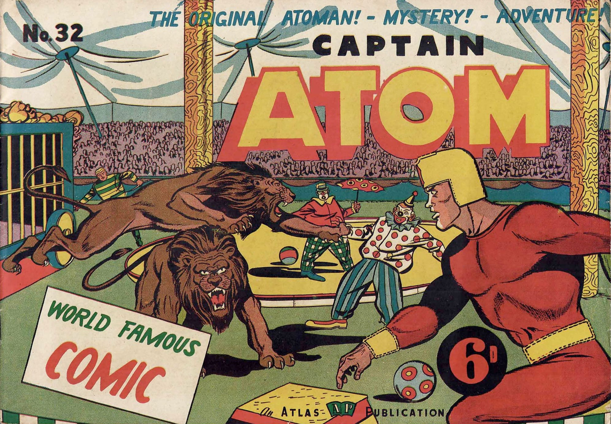 Captain Atom (Atlas, 1948 series) #32 ([October 1950?])