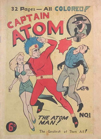 Captain Atom (Atlas, 1948 series) #1 ([March 1948?])