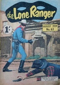 The Lone Ranger  #63 (August 1959)