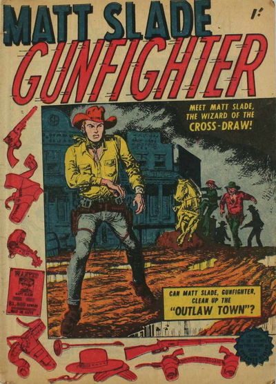 Matt Slade Gunfighter (Horwitz, 1957? series) #1 [August 1957?]