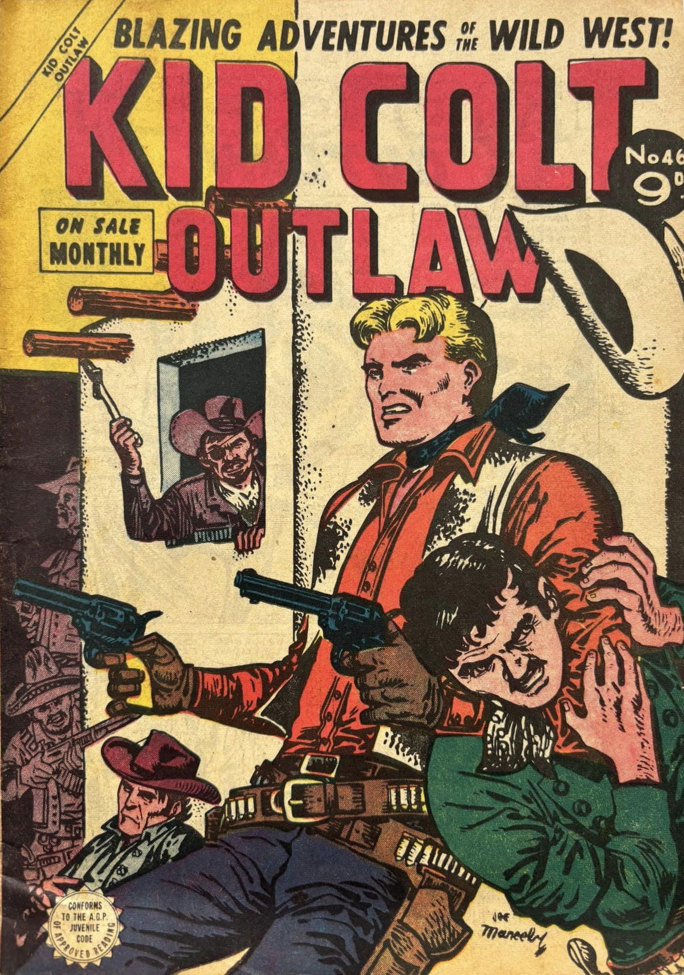 Kid Colt Outlaw (Horwitz, 1955 series) #46 ([August 1955?])