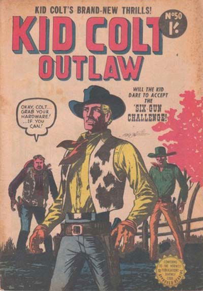 Kid Colt Outlaw (Horwitz, 1955 series) #50 ([December 1955?])