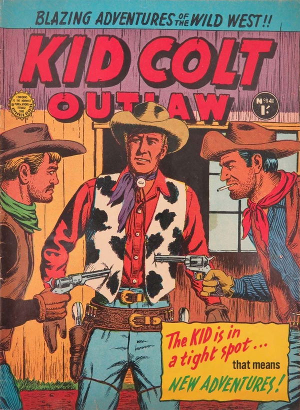 Kid Colt Outlaw (Horwitz, 1959 series) #141 (October 1963)