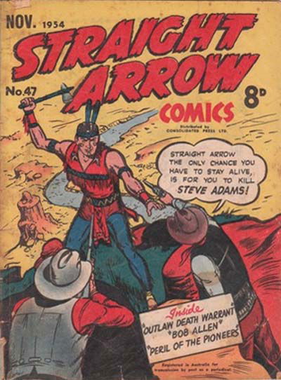 Straight Arrow Comics (Red Circle, 1950 series) #47 (November 1954)