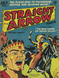 Straight Arrow Comics (Red Circle, 1955 series)  #7 (July 1955)