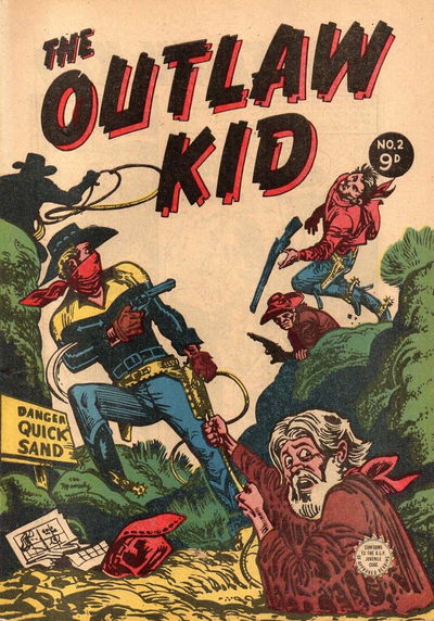 The Outlaw Kid (Horwitz, 1955 series) #2 ([July 1955])