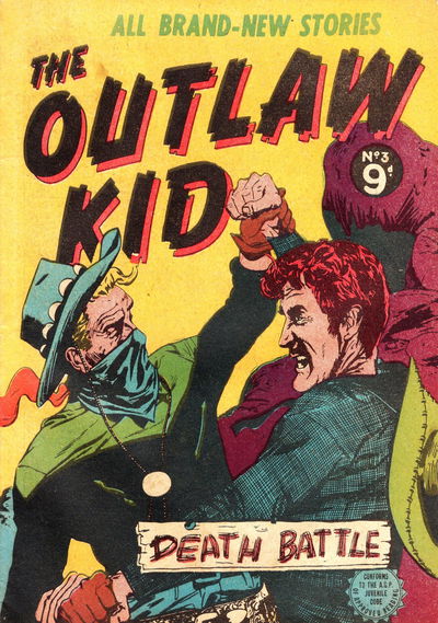 The Outlaw Kid (Horwitz, 1955 series) #3 ([August 1955])