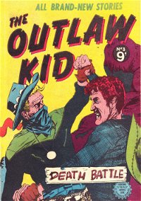 The Outlaw Kid (Horwitz, 1955 series) #3 — Death Battle