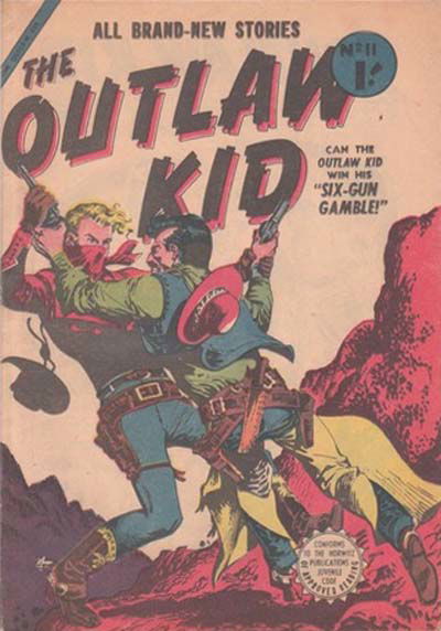 The Outlaw Kid (Horwitz, 1955 series) #11 ([April 1956?])