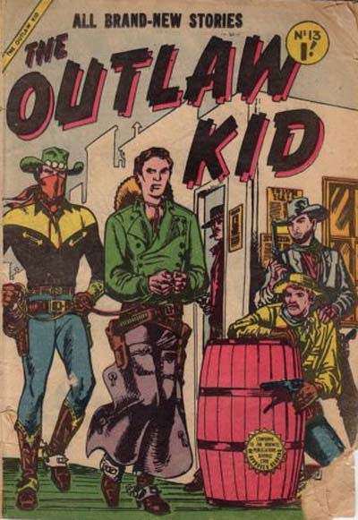 The Outlaw Kid (Horwitz, 1955 series) #13 ([June 1956?])