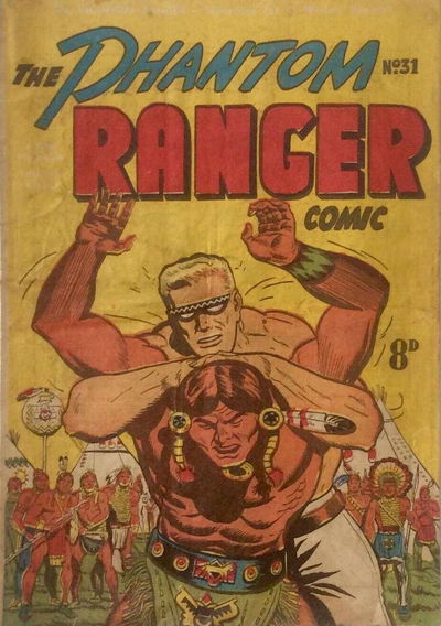 The Phantom Ranger (Frew, 1952 series) #31 [April 1952?]