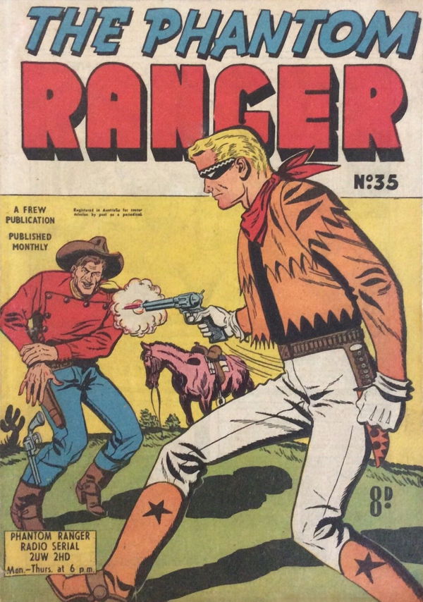 The Phantom Ranger (Frew, 1952 series) #35 ([August 1952?])