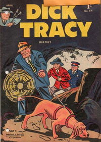 Dick Tracy Monthly (Illustrated, 1952 series) #84 April 1957