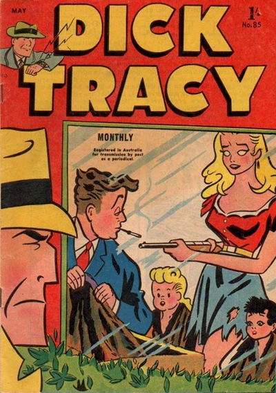 Dick Tracy Monthly (Illustrated, 1952 series) #85 May 1957