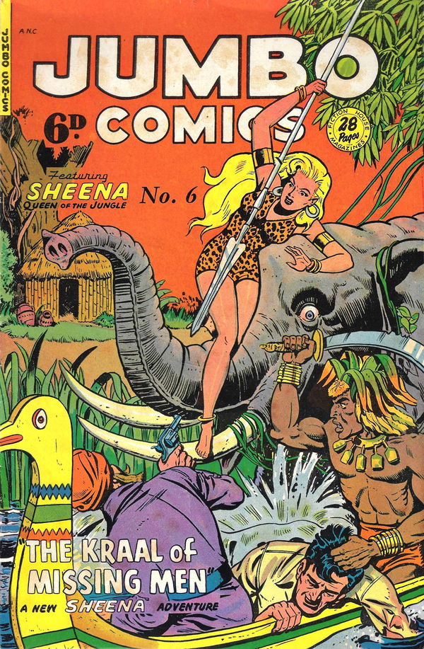 Jumbo Comics (HJ Edwards, 1950 series) #6 ([November 1950?])