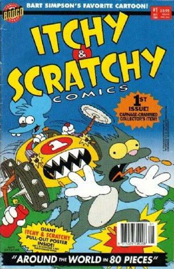 Itchy & Scratchy Comics (Trielle, 1994 series) #1 (July 1994)