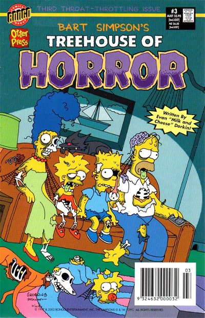 Bart Simpson's Treehouse of Horror (Otter Press, 1995? series) #3 (2003)