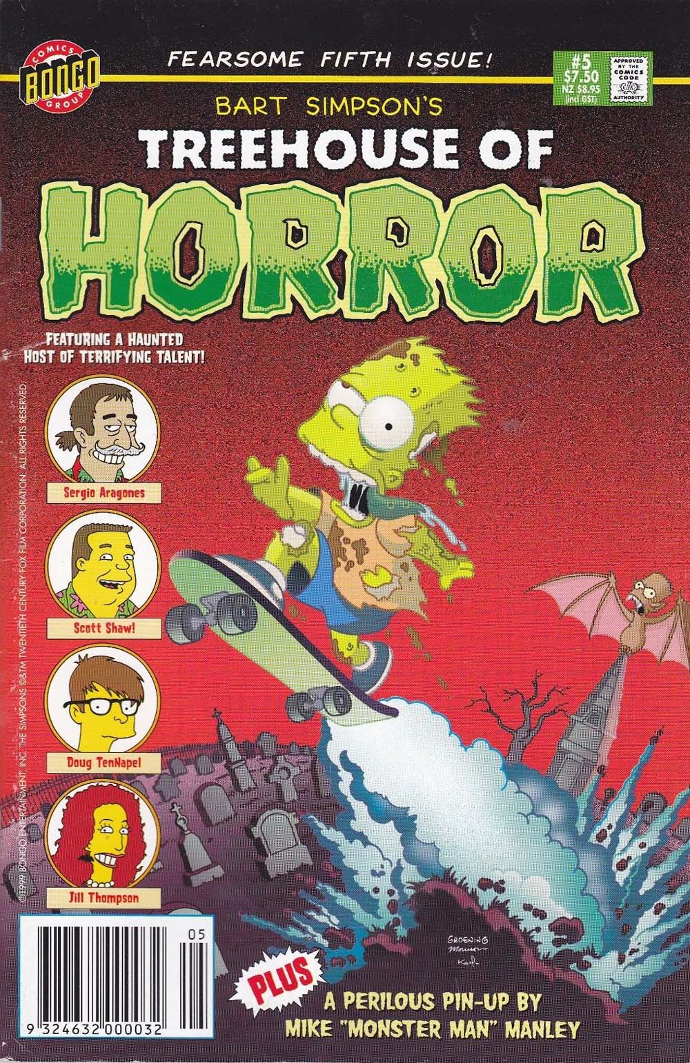 Bart Simpson's Treehouse of Horror (Otter Press, 1995? series) #5 ([1999?])