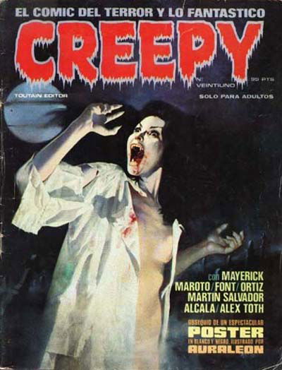 Creepy (Toutain, 1979 series) #21 (January 1981)