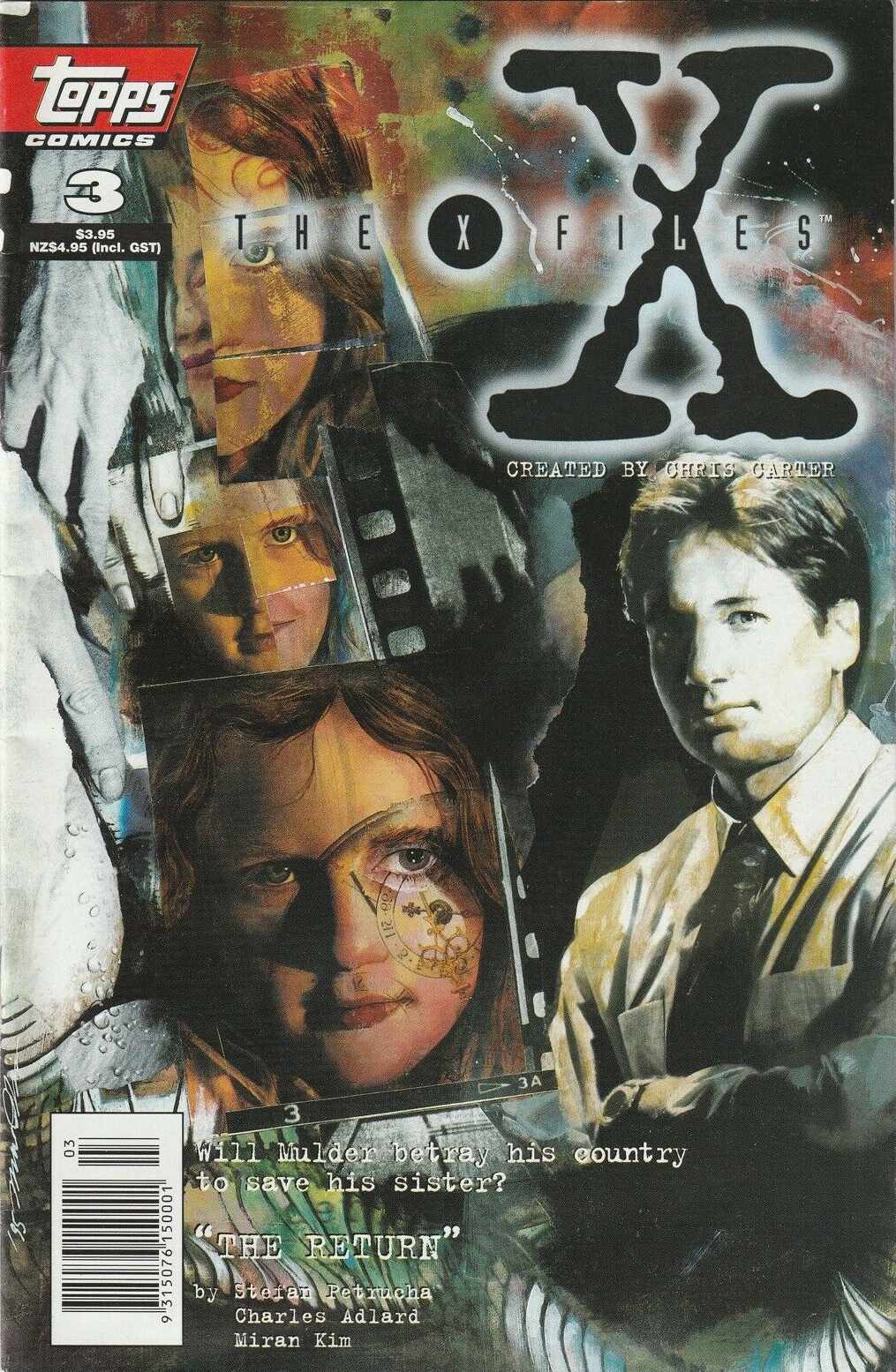 The X-Files (Trielle, 1995 series) v1#3 (August 1995)