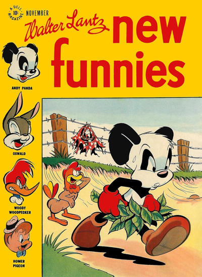 Walter Lantz New Funnies  #129 (November 1947)