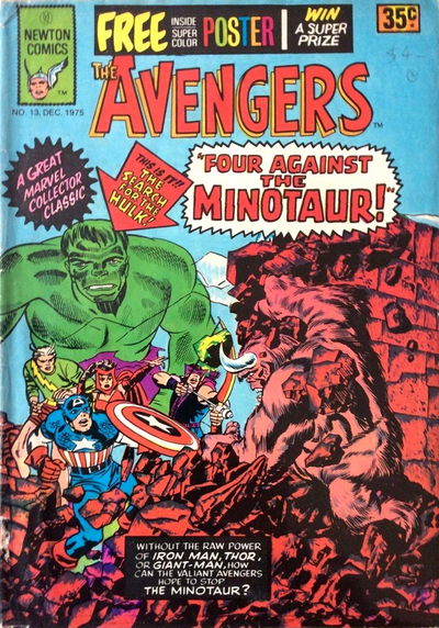 The Avengers (Newton, 1975 series) #13 December 1975