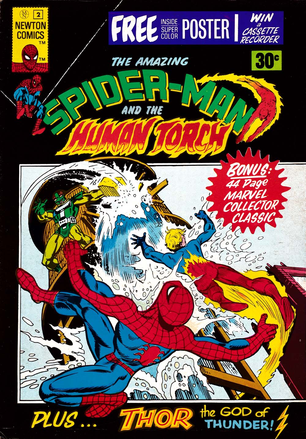 The Amazing Spider-Man (Newton, 1975 series) #2 — The Amazing Spider-Man and the Human Torch ([June 1975?])