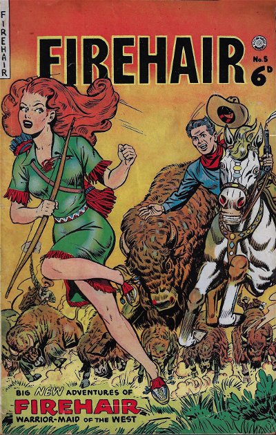 Firehair Comics (HJ Edwards, 1950? series) #5 ([December 1950?])