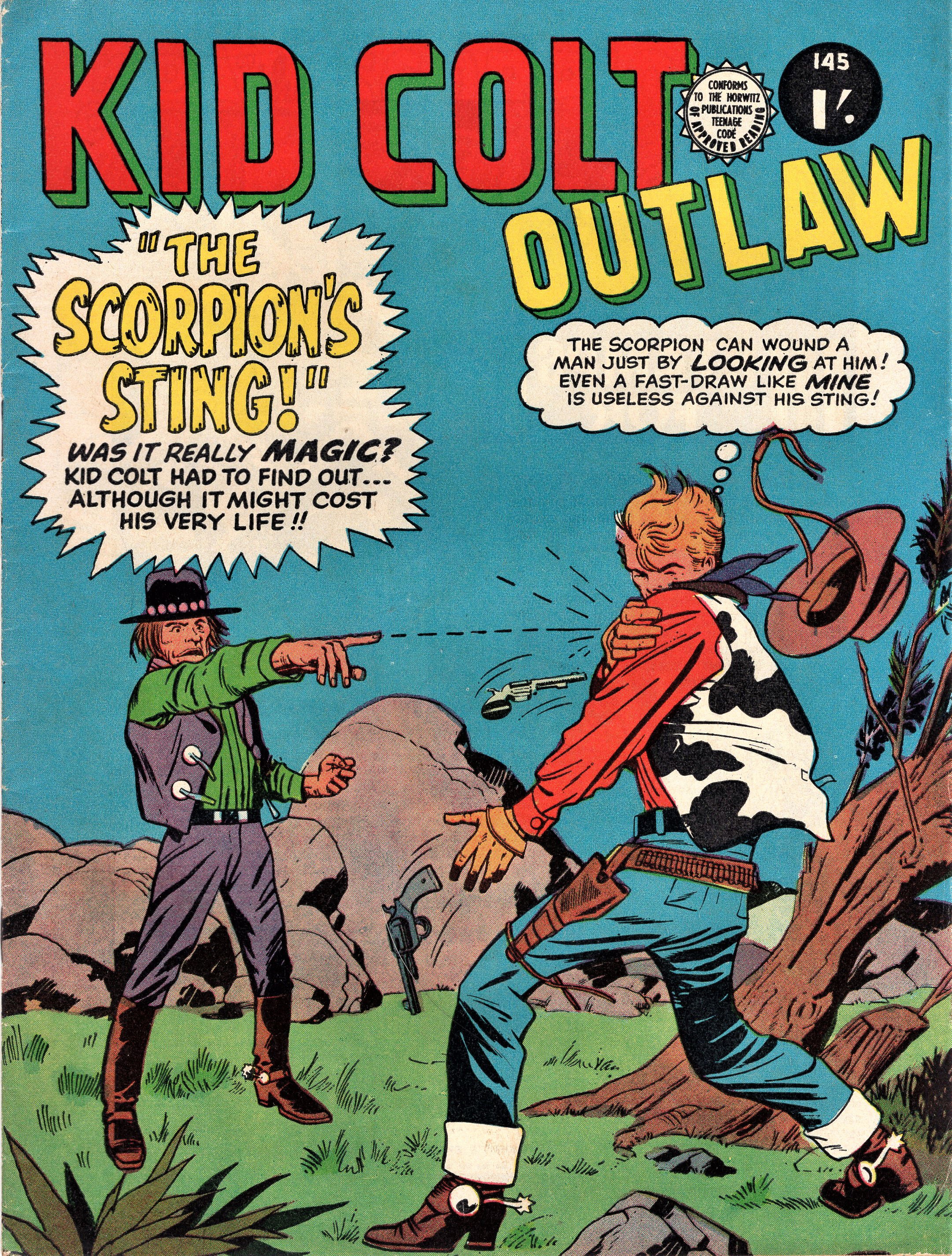 Kid Colt Outlaw (Horwitz, 1959 series) #145 ([February 1964])