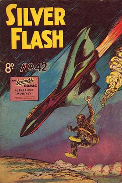 Silver Flash (Invincible, 1951 series) #42 [January 1954]