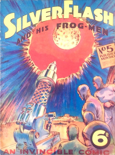 Silver Flash and His Frog-Men  #5 ([October 1950])