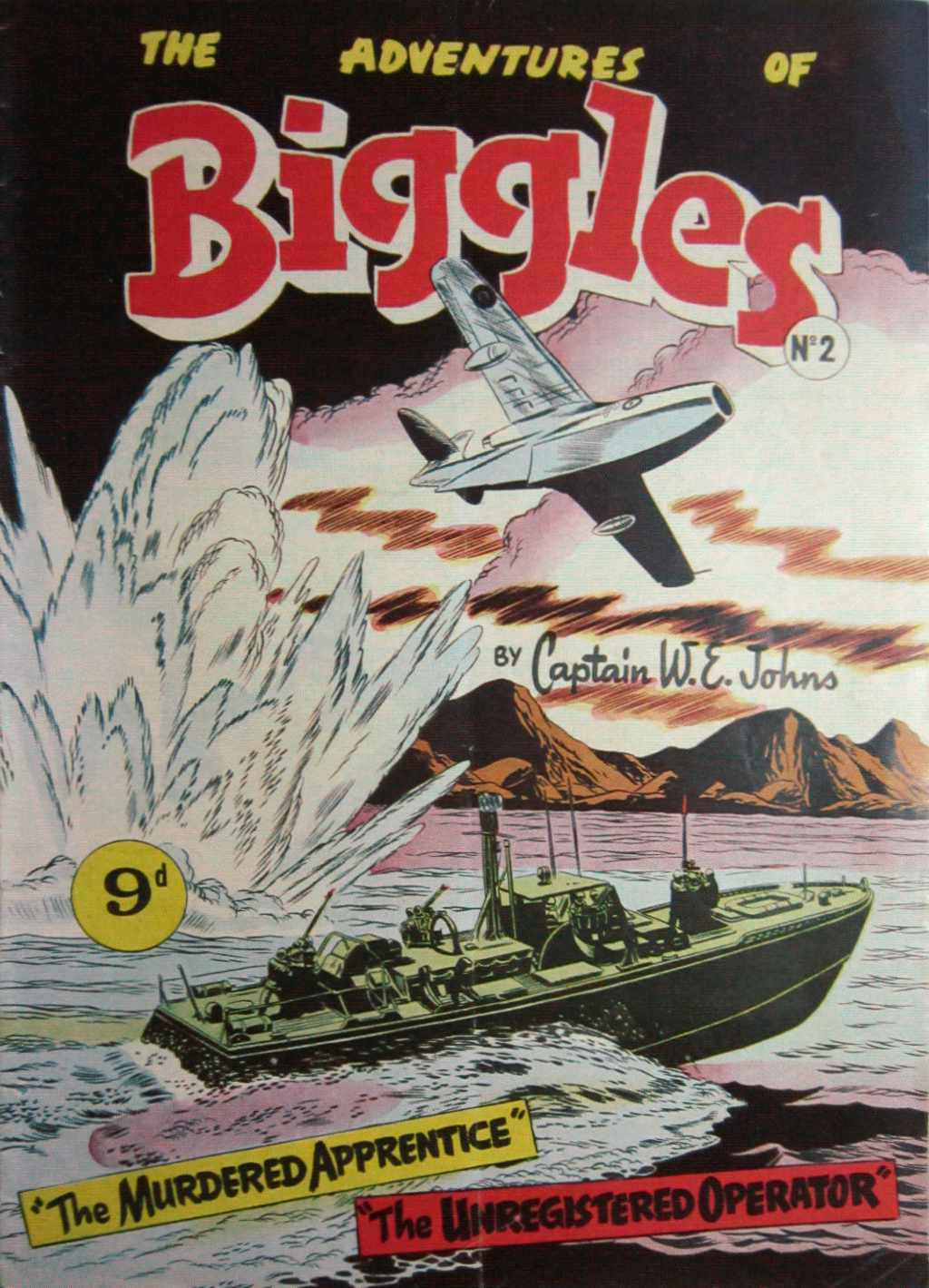 The Adventures of Biggles (Action Comics, 1953 series) #2 ([1953?])