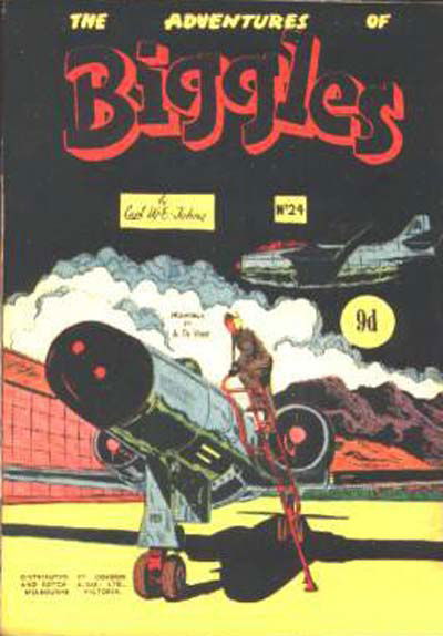 The Adventures of Biggles (Action Comics, 1953 series) #24 [July 1955?]