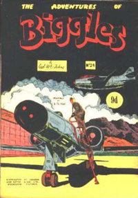 The Adventures of Biggles (Action Comics, 1953 series)  #24 ([July 1955?]) — Untitled